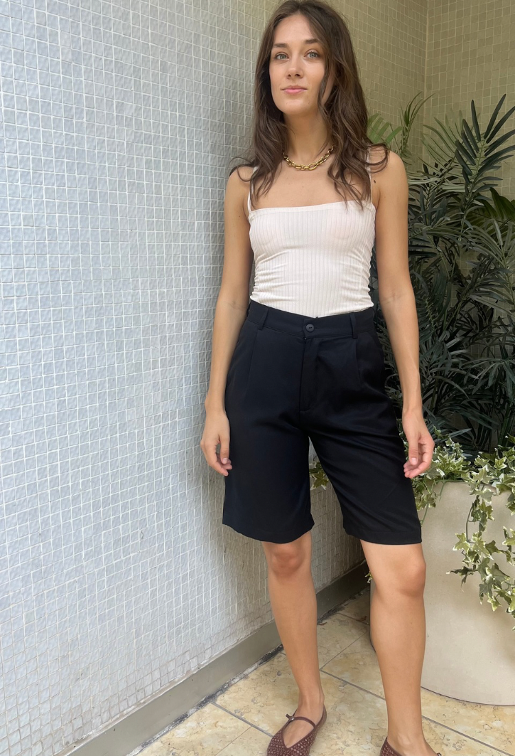 Neta black short pants