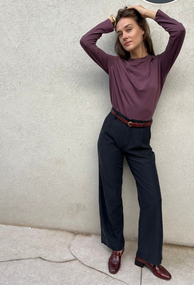 Daniel smoky black pants