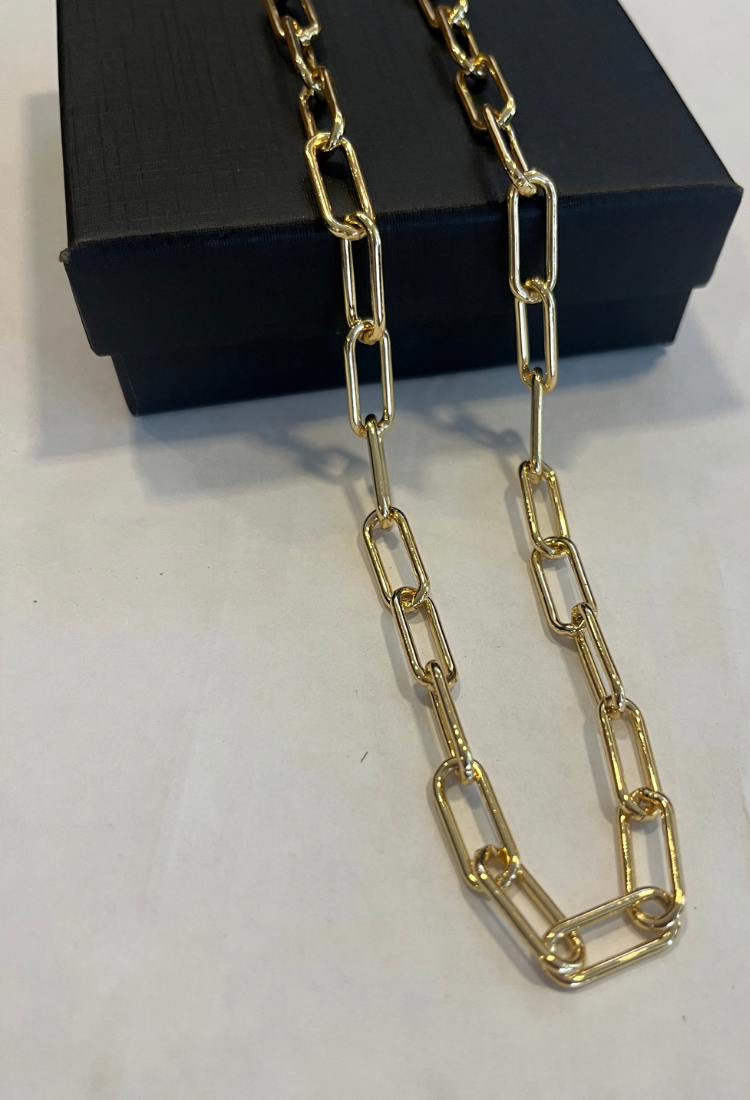 Thick lines necklace