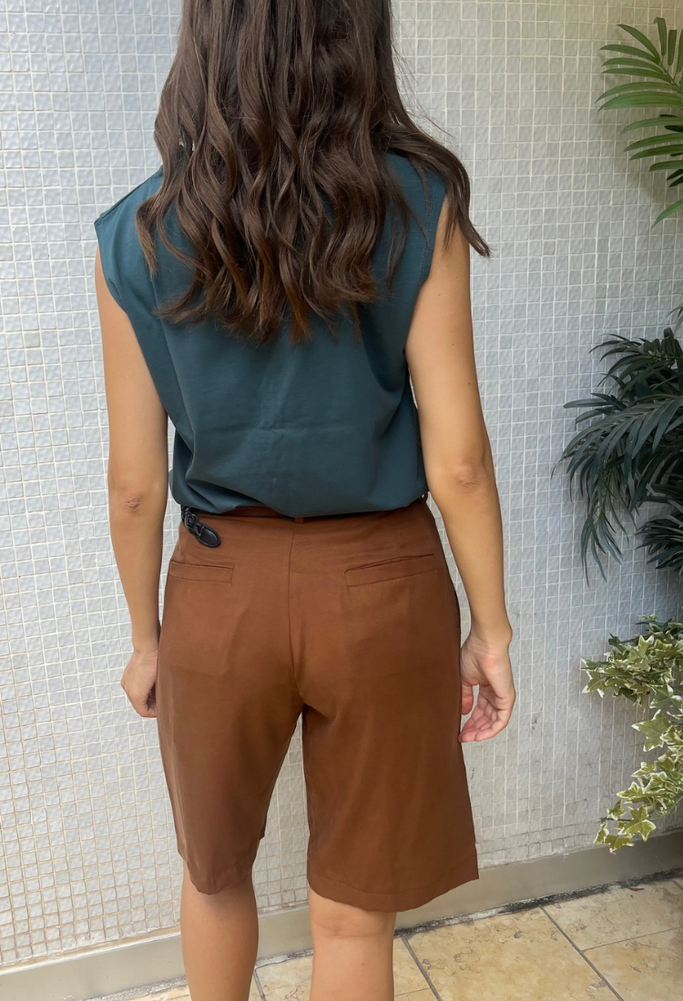 Neta Brown short pants