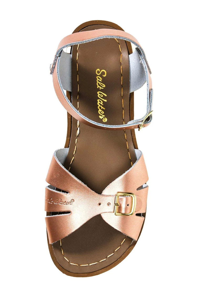 Classic red gold sandals -Salt&water