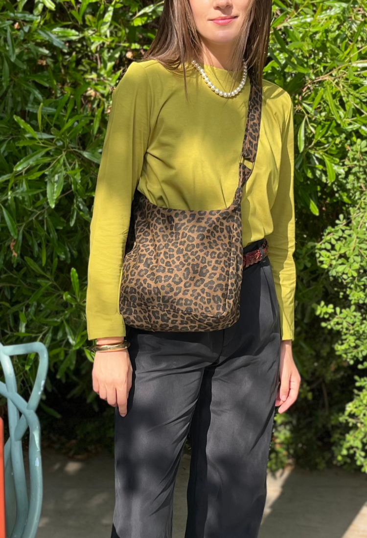 Karni leopard bag