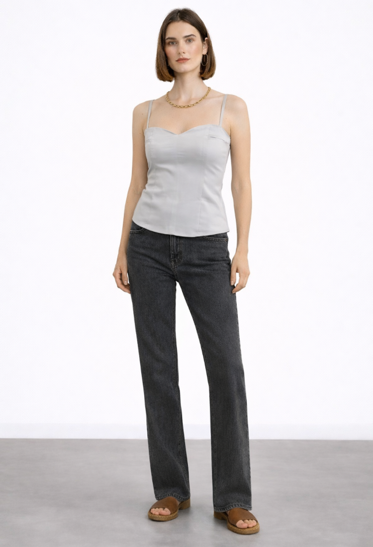 Zoe silver top