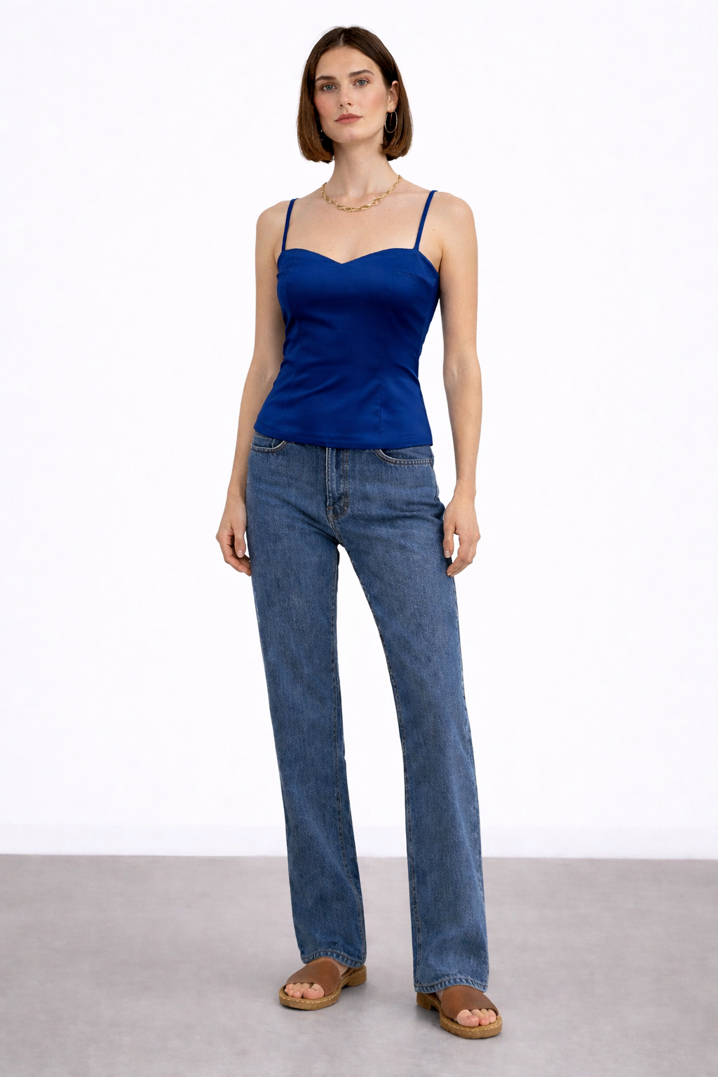 Zoe Royal blue top