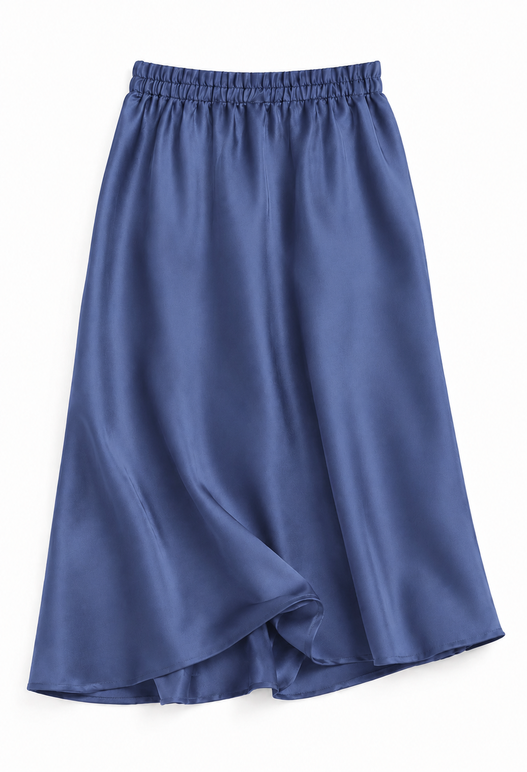 Sue smoky Blue maxi skirt