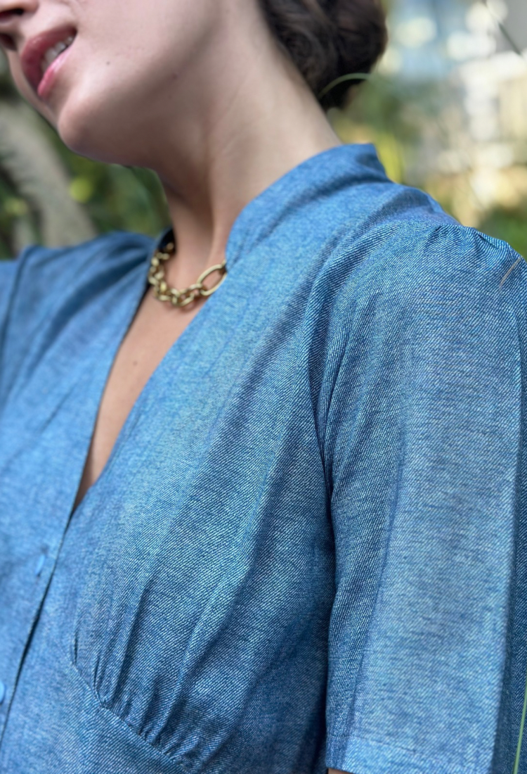 Lee blue jeans dress