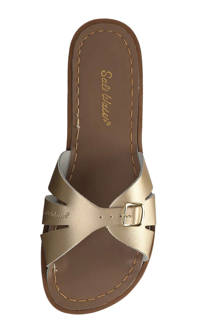 Classic gold slides Salt&water