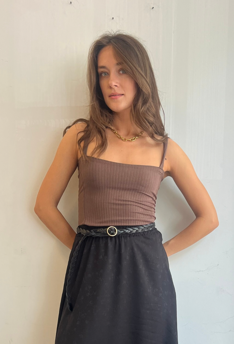 Romi brown top