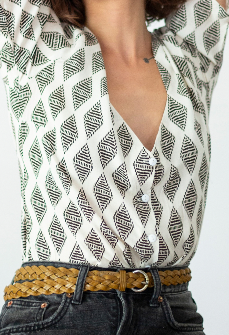 Niko plaited belt
