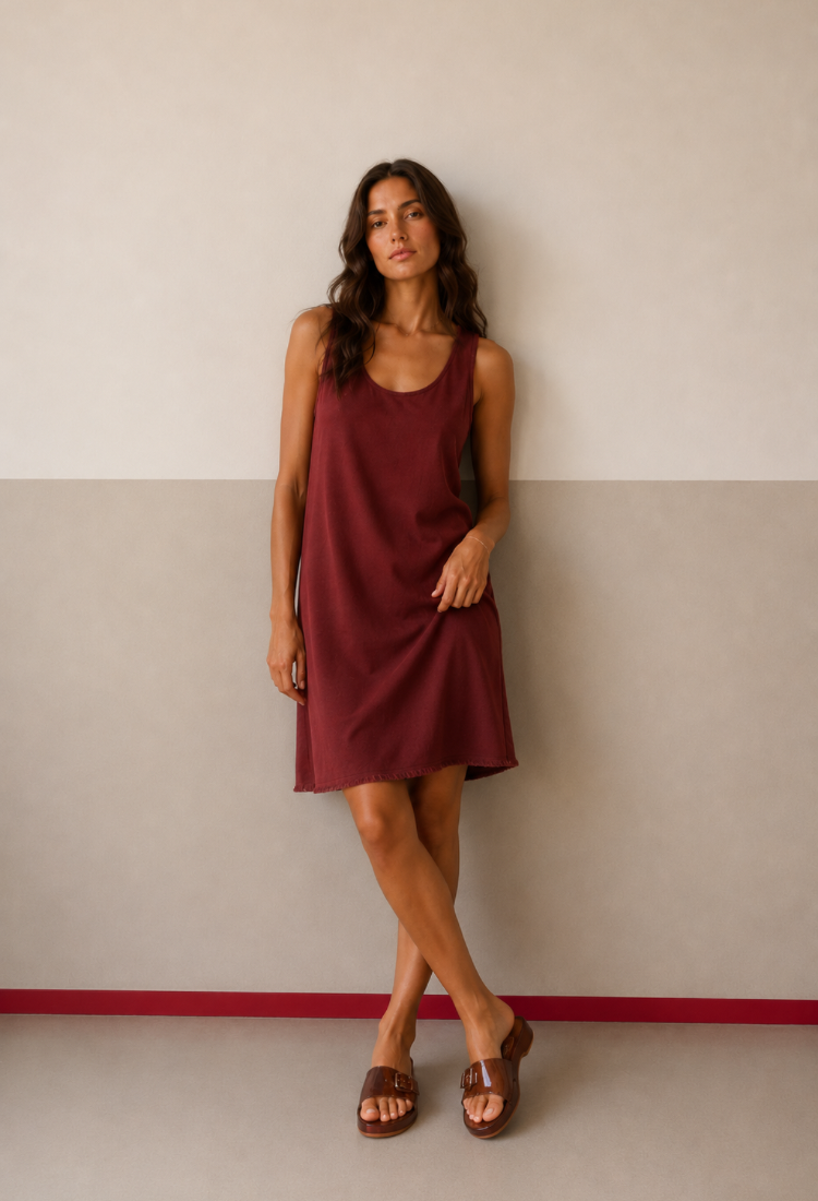 Lily smoky brik dress-pre order 20/6