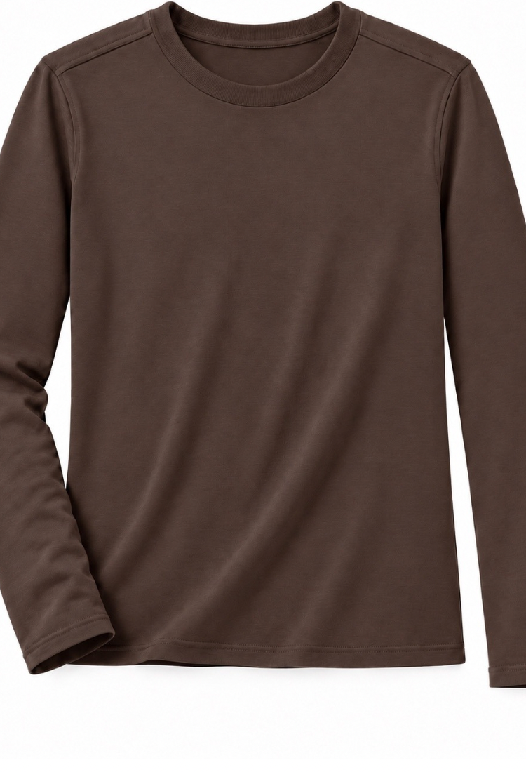 Pre order -1/11 Billy chocolate brown cotton shirt