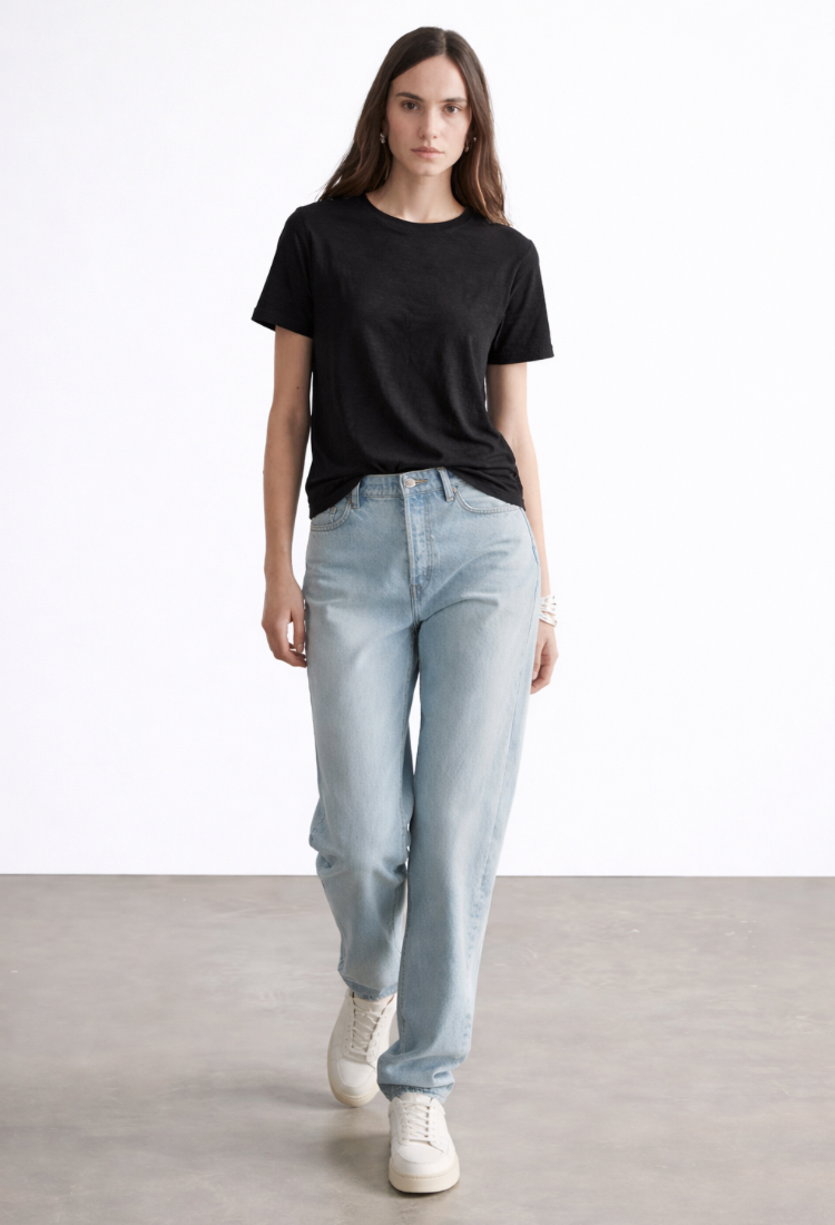 חולצת בילי שחור סלאב