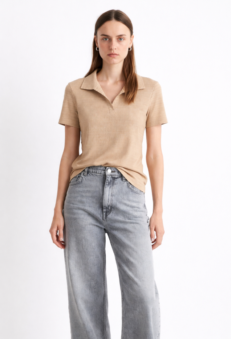 חולצת אלכס קאמל