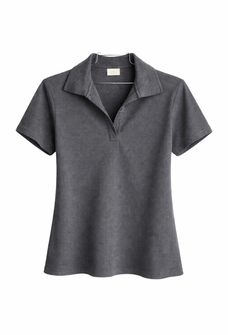 חולצת אלכס ריב אפור