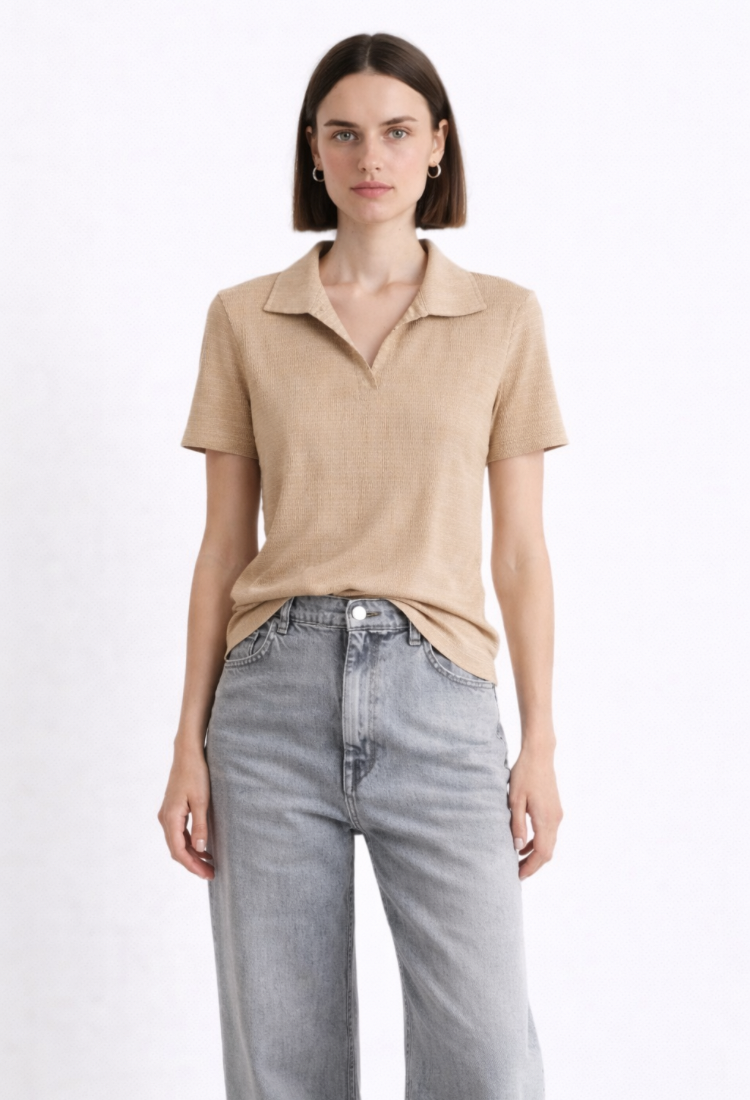 חולצת אלכס קאמל