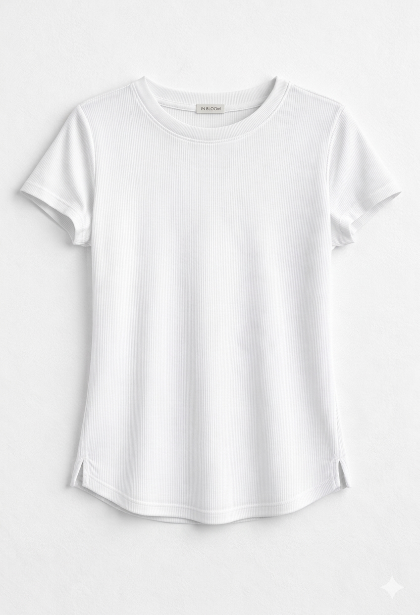 חולצת לו ריב לבן