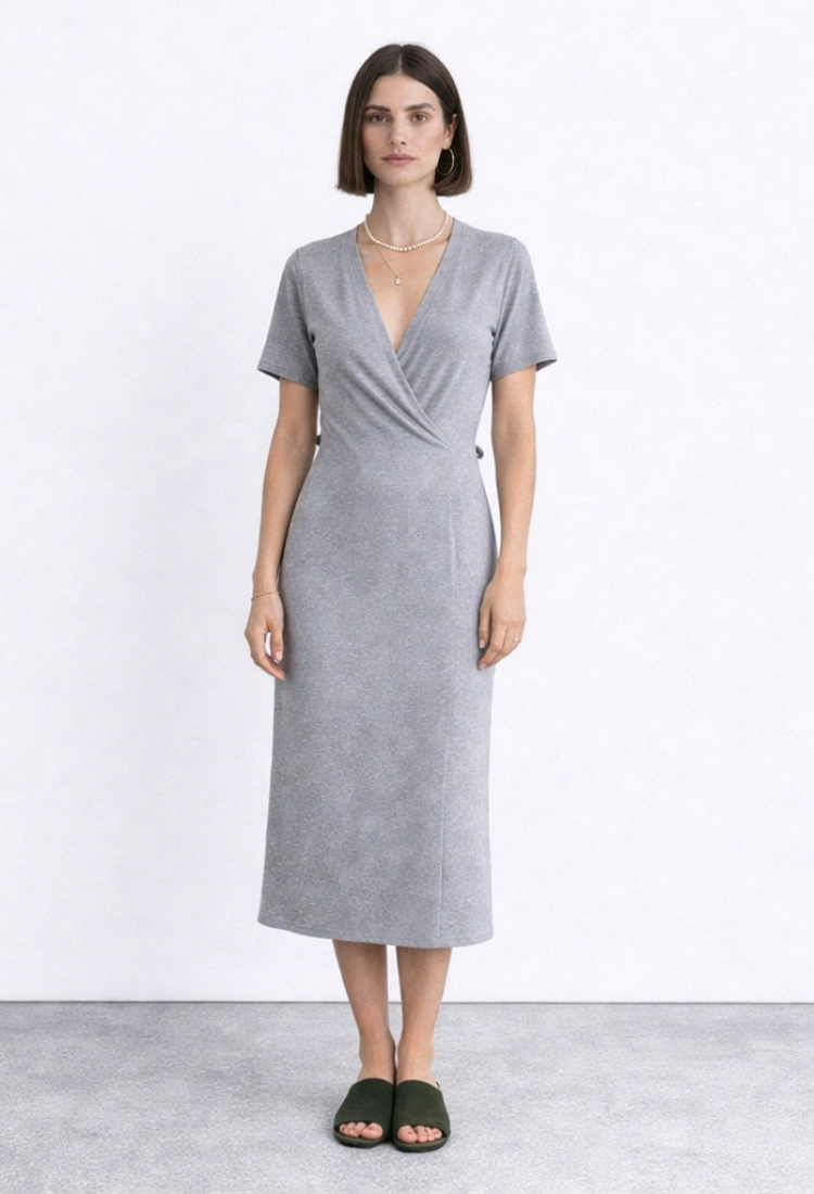 שמלת רוז אפורה