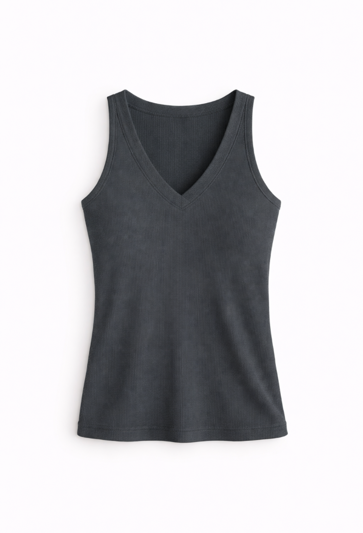 גופיית דידי אפור ריב