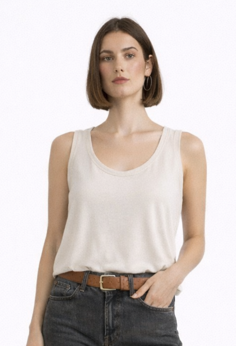 חולצת איילת בצבע אבן