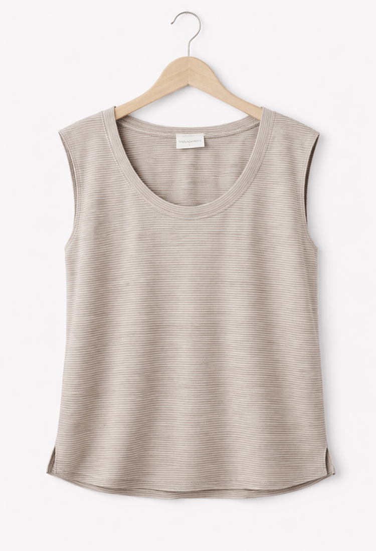 חולצת איילת פסים אבן קאמל