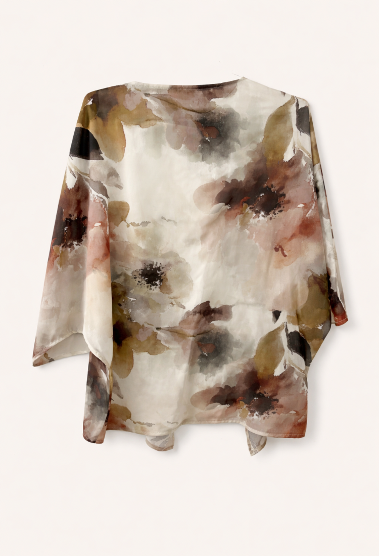Adi kimono floral print kimono