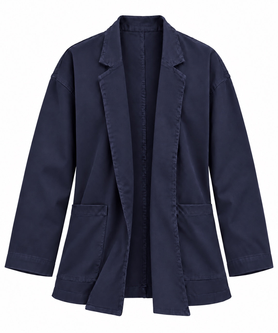 Navy Ariel cotton jacket packshot