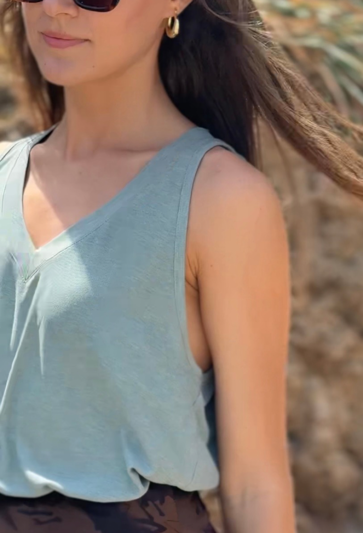 גופיית דידי ירוק פיסטוק