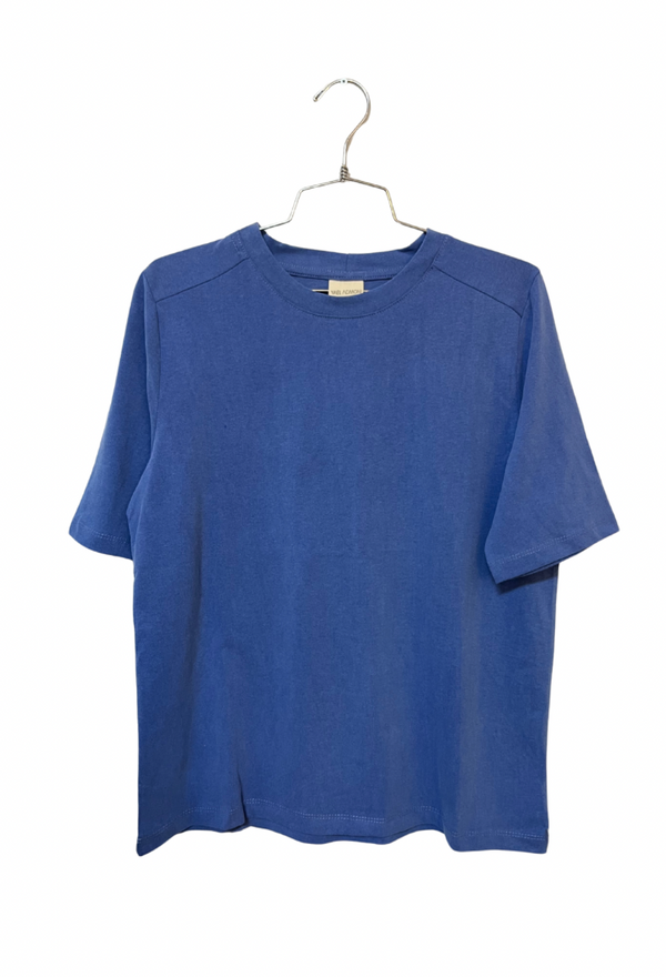 Billy blue wash cotton t- shirt