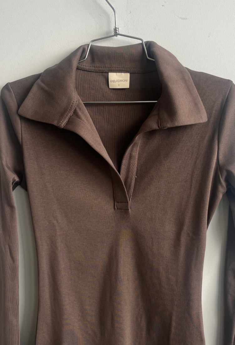 Alex brown chocolate polo shirt