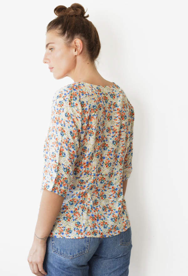 Leonie floral print  button shirt