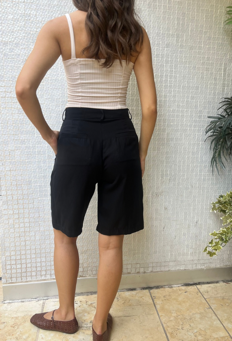Neta black short pants