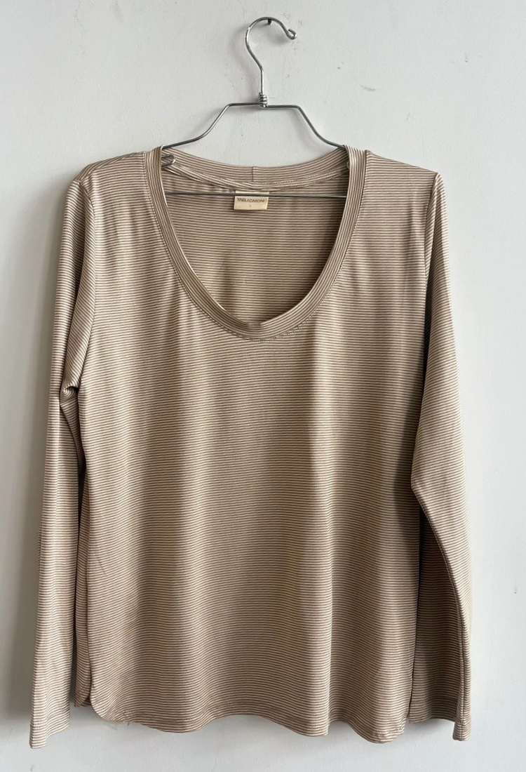 חולצת איילת פסים בג׳ וקטמל