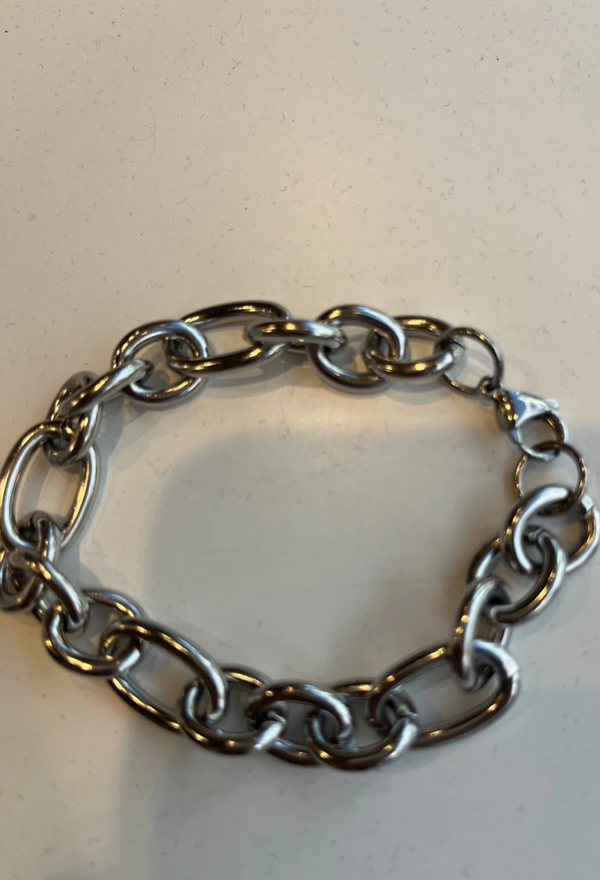 Silver Chunky bracelet