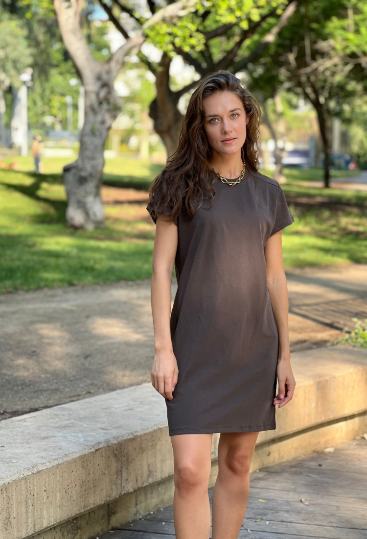 Billy dark brown Dress