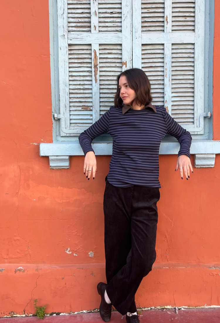 מכנסי יוזי קורדרוי  שחור