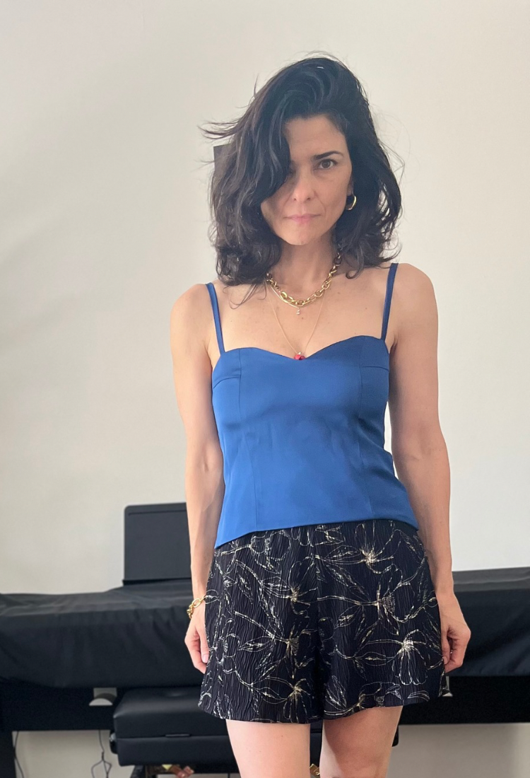 Zoe Royal blue top