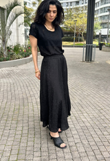 Sue black skirt