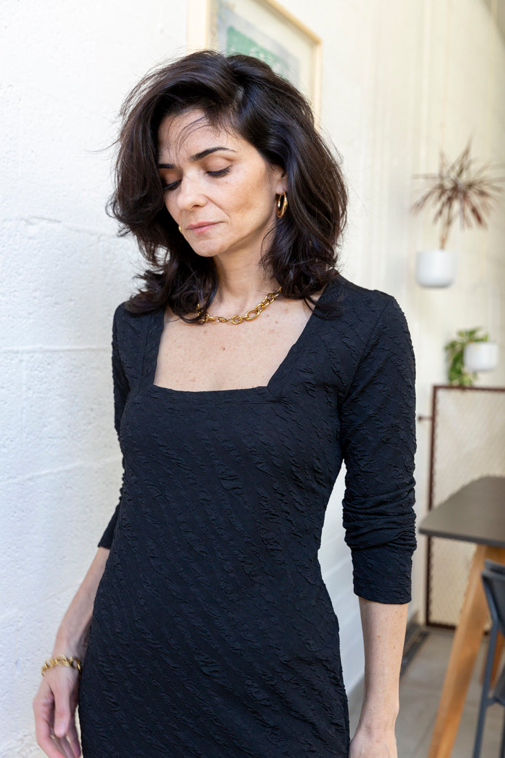 שמלת אנה שחורה