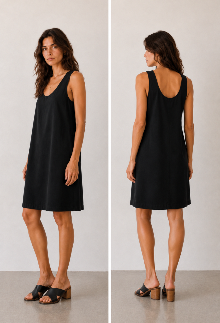 Lily smoky black dress-pre order 20/6
