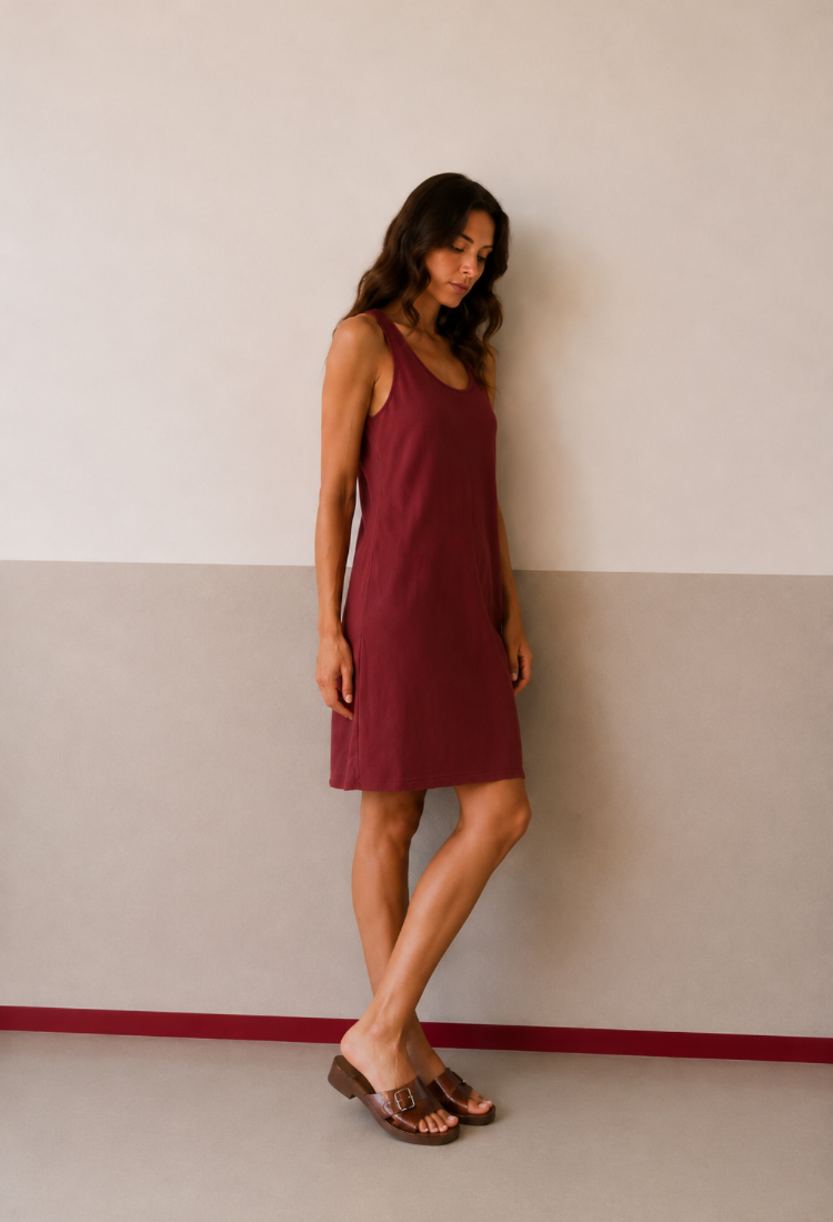 Lily smoky brik dress-pre order 20/6