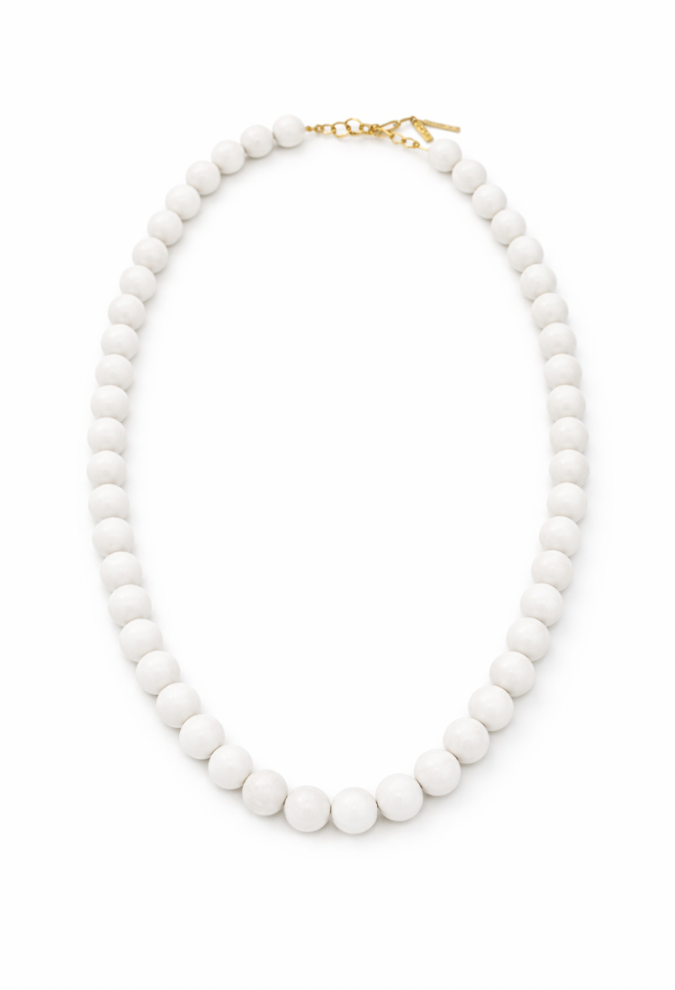 Jane white ivory  necklace