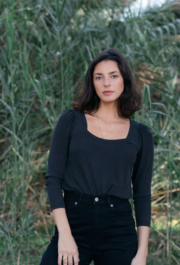 Black Emily long sleeves shirt-pre order