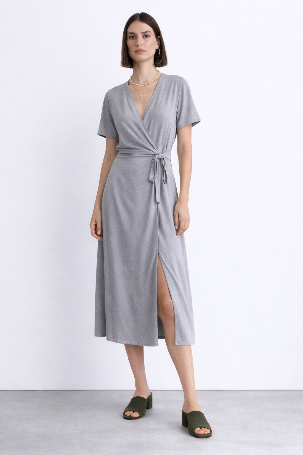 שמלת  רוז אפורה