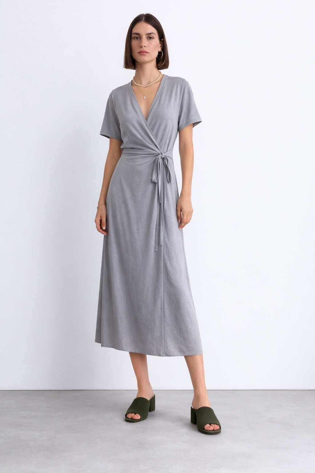 שמלת  רוז אפורה