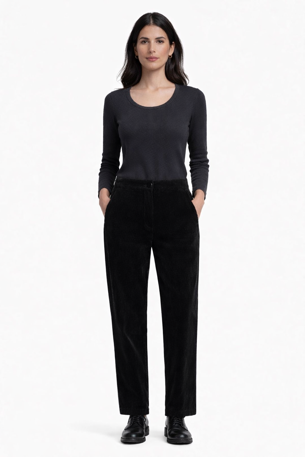 מכנסי יוזי קורדרוי  שחור