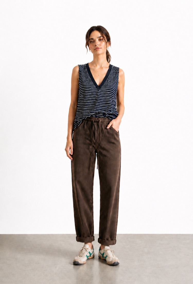 Adi wash brown  chocolate pants