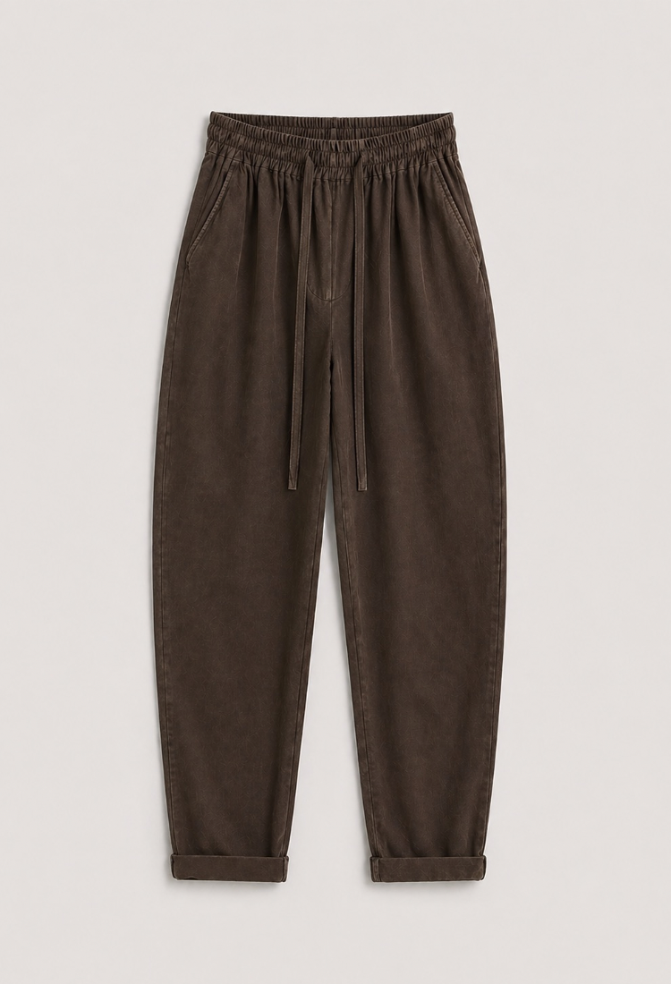 Adi wash brown  chocolate pants