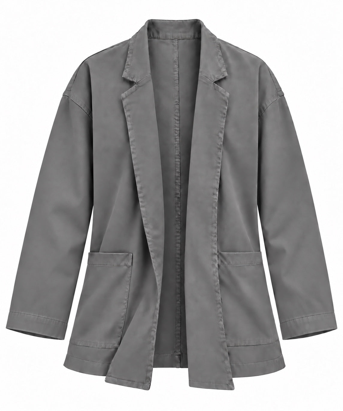 Grey Ariel cotton jacket packshot