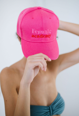 כובע בייסבול ורוד -Female Academy 