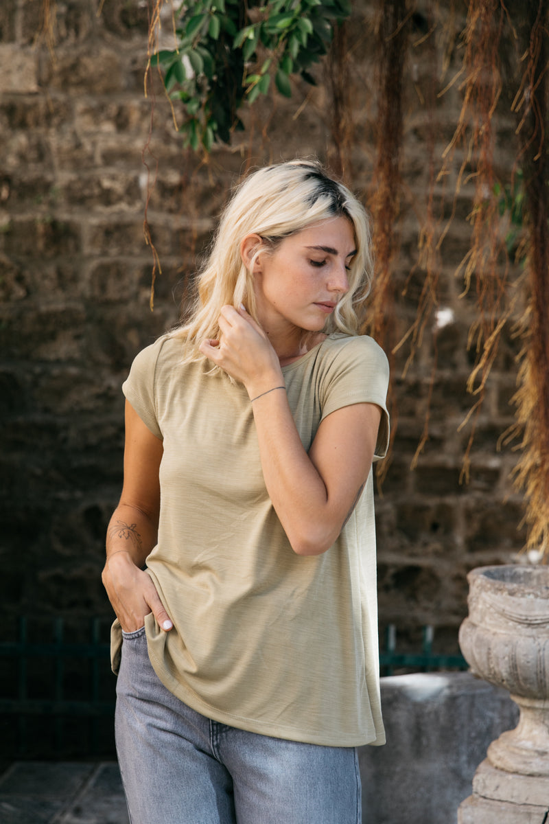 Light olive Katy shirt